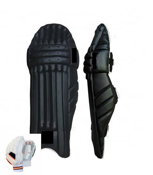 sialkot high quality cricket batting pads Custom Detailed Cricket Batt 0