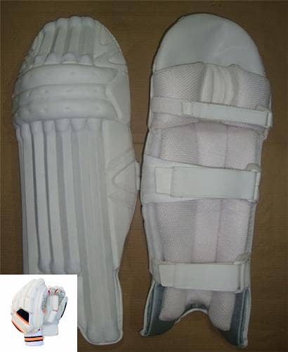 sialkot high quality cricket batting pads Custom Detailed Cricket Batt 3