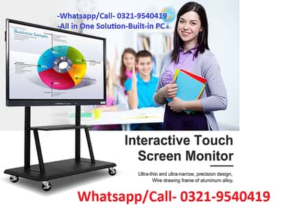 Interactive Touch LED Screen | Smart Board LED | Smart Class Room, 7