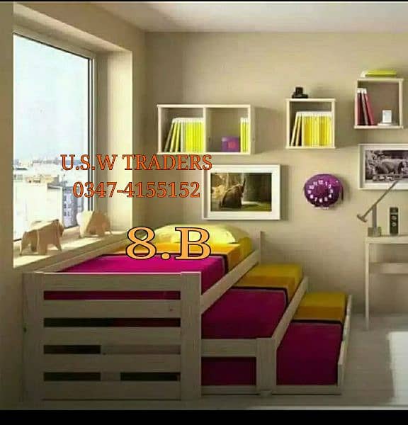 3 in 1 kids ,elders bunk beds bunker sofa 0