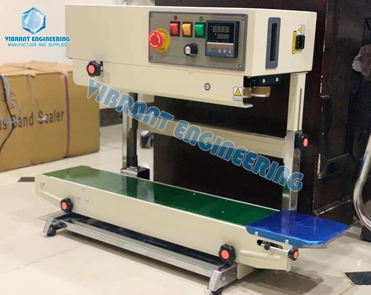 Horizontal Continuous Band Sealer/ Sealing Packing Machine 3