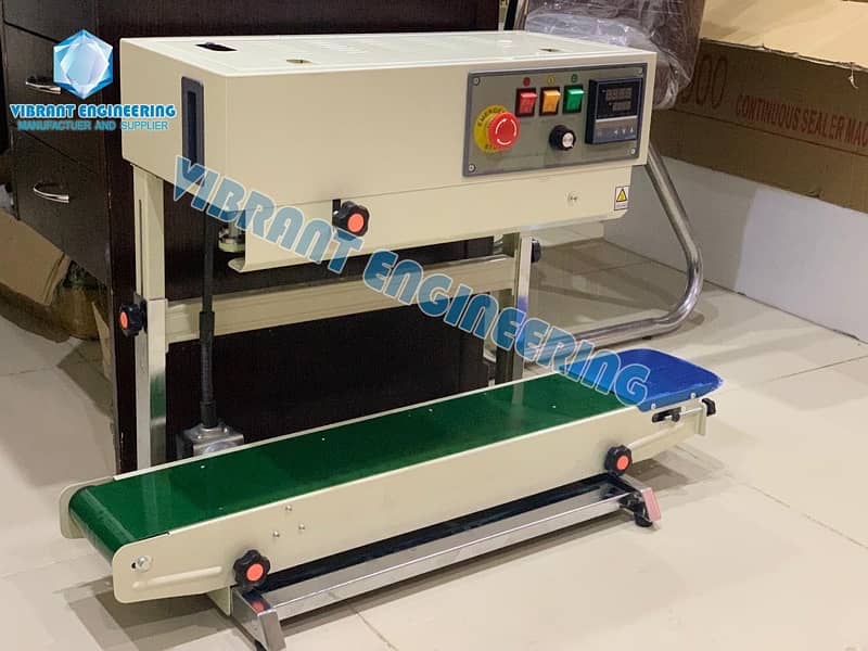 Horizontal Continuous Band Sealer/ Sealing Packing Machine 7