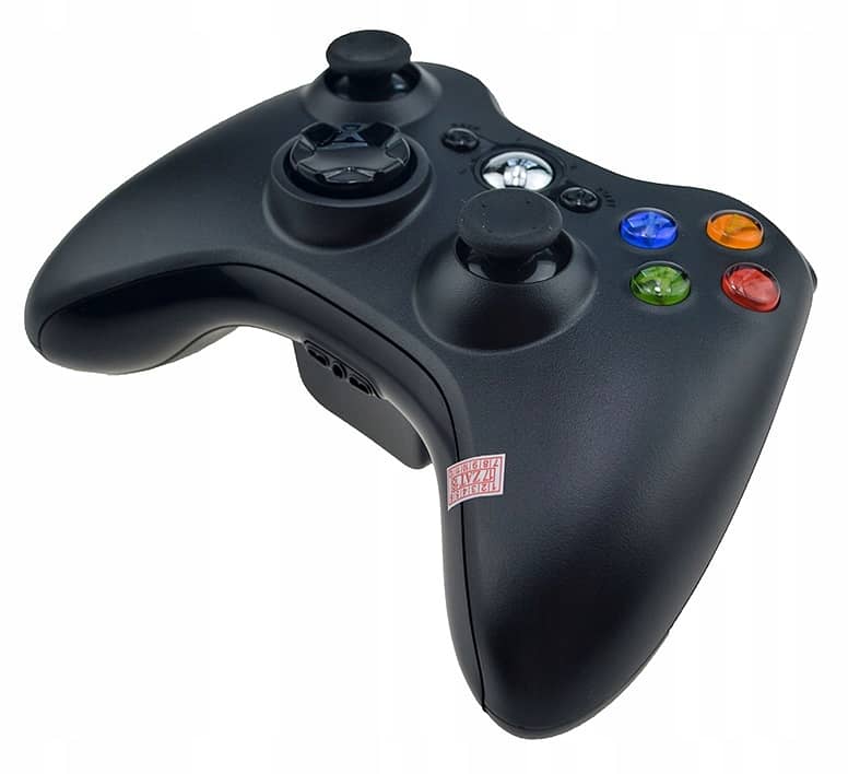 XBOX360 WIRED WIRELESS GAME PAD DUAL SHOCK BLACK XBOX 360 Controller 5