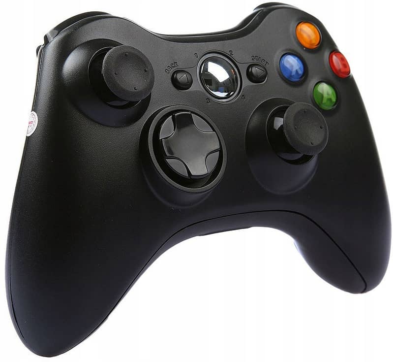 XBOX360 WIRED WIRELESS GAME PAD DUAL SHOCK BLACK XBOX 360 Controller 6