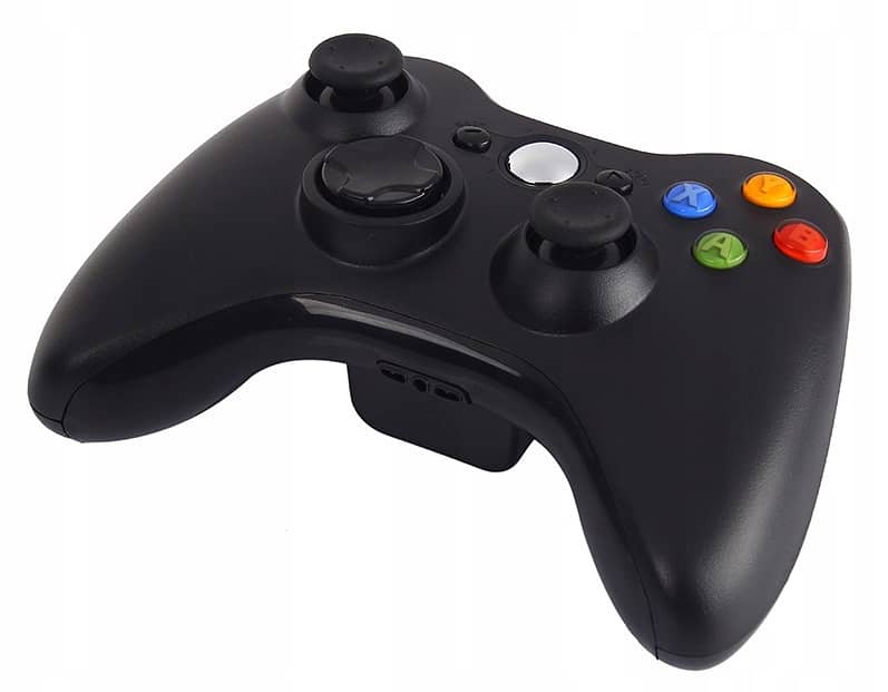 XBOX360 WIRED WIRELESS GAME PAD DUAL SHOCK BLACK XBOX 360 Controller 4