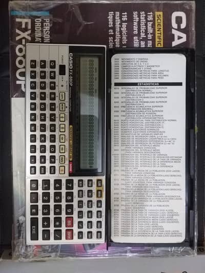 Casio FX880P calculator