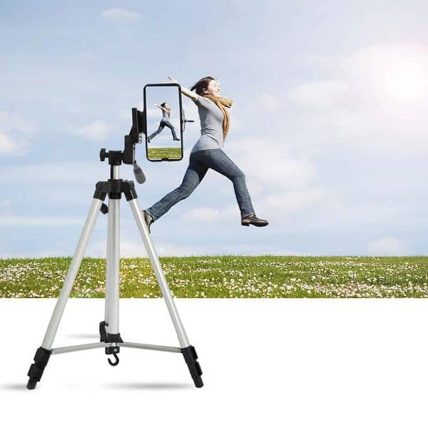 Professional Tripod Stand With Mobile Holder  / Delivery Available 6