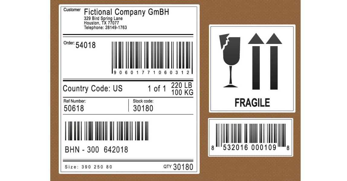 Australian Refurbished Barcode Label/Sticker/Price TAG Printer, USB 6