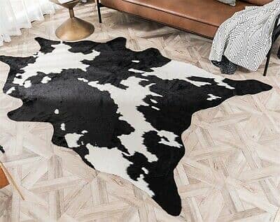 Cow Hide Rugs | Leather hair on Carpets/Rugs  for luxary Living room 1