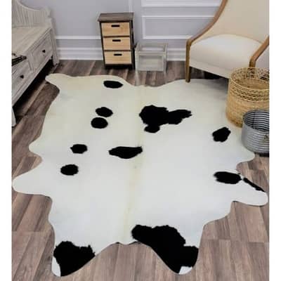 Cow Hide Rugs | Leather hair on Carpets/Rugs  for luxary Living room 2