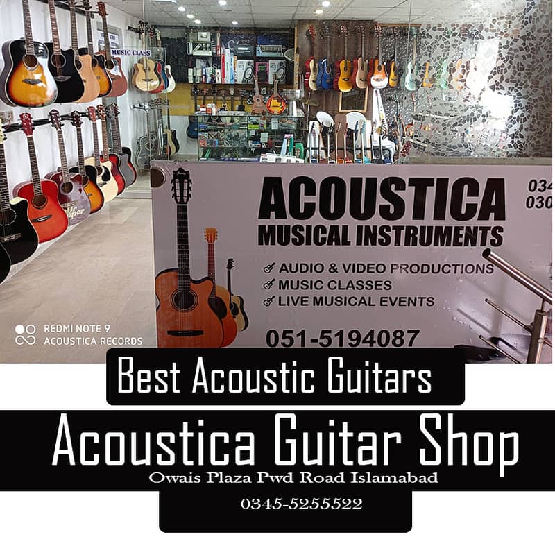 Quality guitars at Acoustica Guitar Shop 2