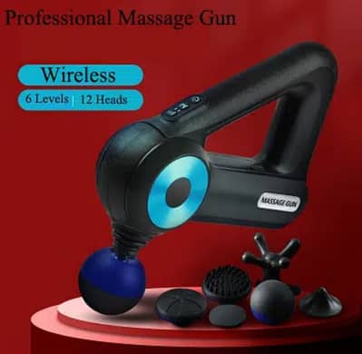 12 in 1 massage gun full body neck back foot head massager on OLX