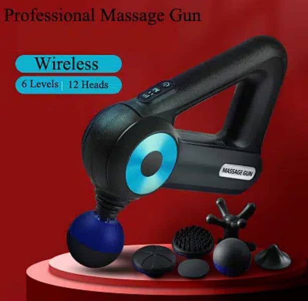 12 in 1 massage gun full body neck back foot head massager on OLX 1