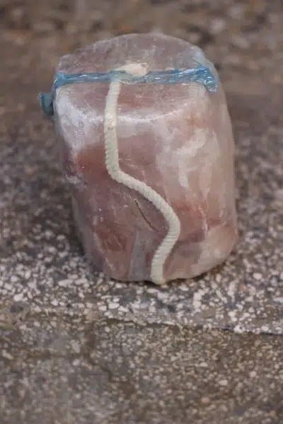 Animal Salt Licks, Pink natural edible Salt for Cattle and livestock, — photo 3