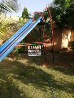Fiber slide swing play unit for park swing seesaw jhola garden outdoor 0