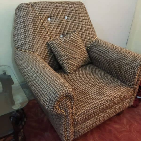 Solid Structure Sofa Set 2