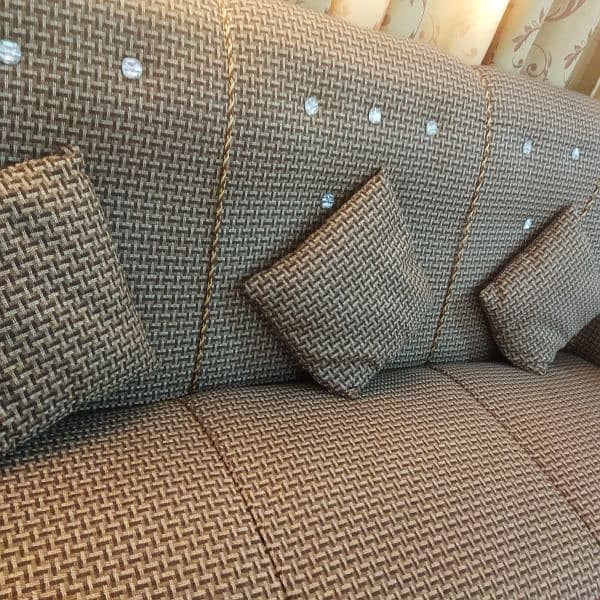 Solid Structure Sofa Set 4