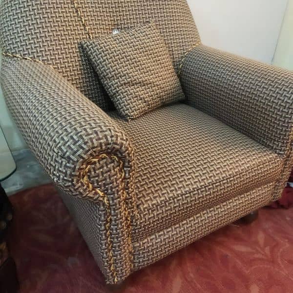 Solid Structure Sofa Set 5