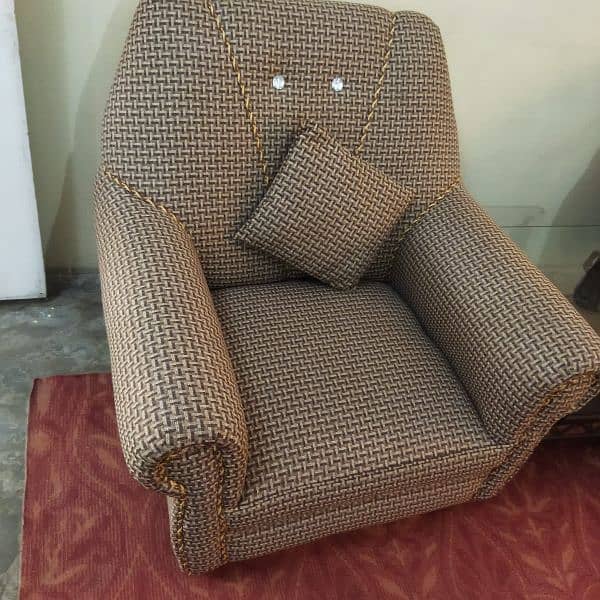 Solid Structure Sofa Set 6