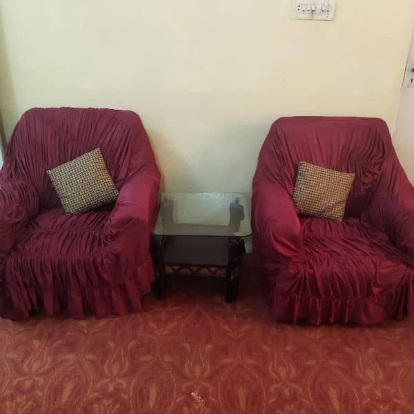 Solid Structure Sofa Set 7