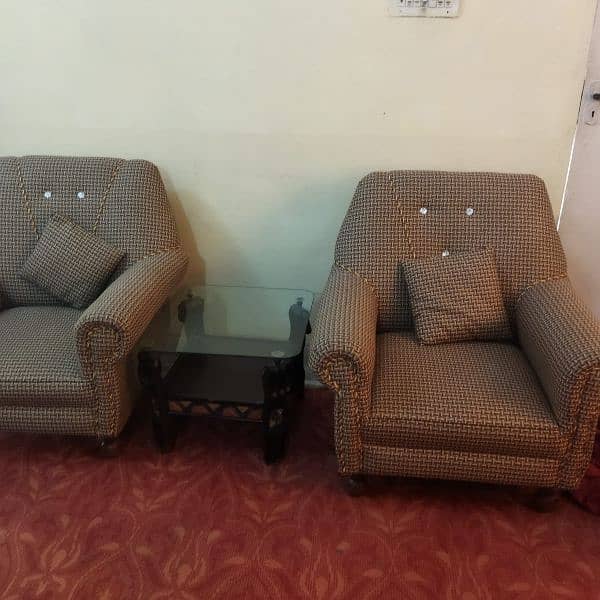 Solid Structure Sofa Set 8