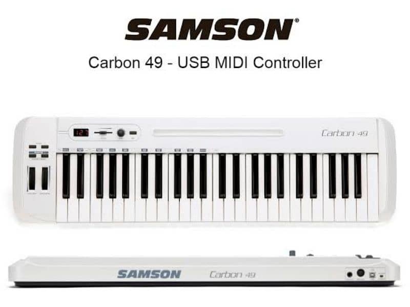 Samson Carbon 49 usb Midi Controller 0