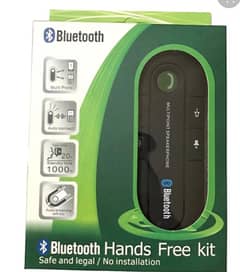 Bluetooth Handsfree Car Kit Wireless Bluetooth Speaker Phone MP3 Music 0