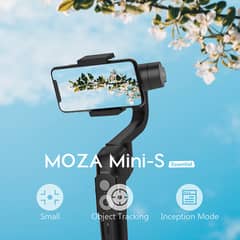 Moza Mini-S Essential Smartphone Gimbal (Black) Brand New Box Pack