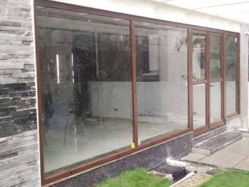 Aluminium UPVC Glass Window Door Work 1