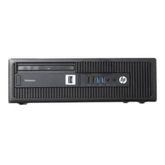 HP ELITEDESK 705 G2  AMD PRO A4 8 Generation PC with Dell monitor