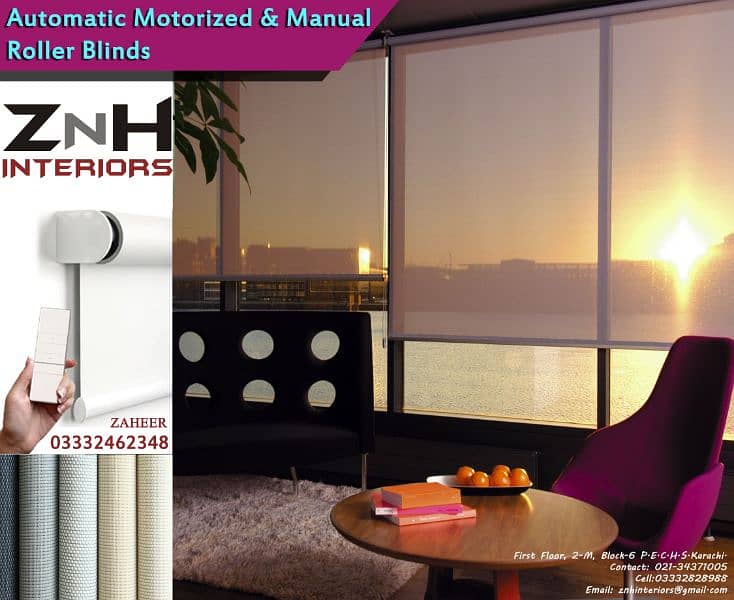 Heat Control Roller Blinds | Window Blind | 0333-2828988 1