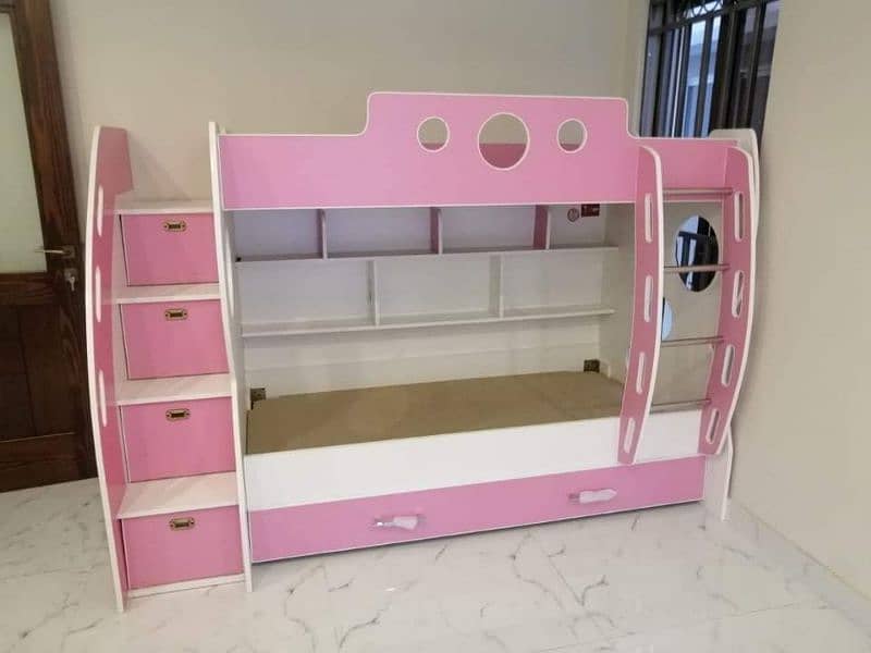 pink bunk bed 3
