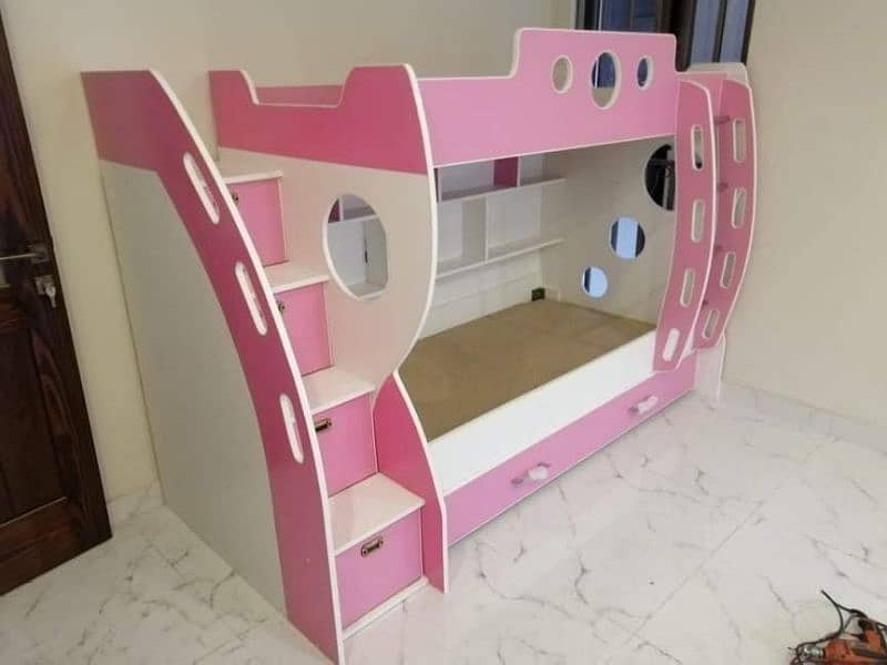 pink bunk bed 4