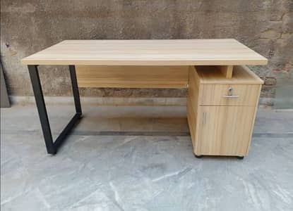 wooden office table olx