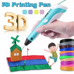 3D Pen Drawing pen for Kids With PLA/ABS Filament 1.75mm Birthday Gift