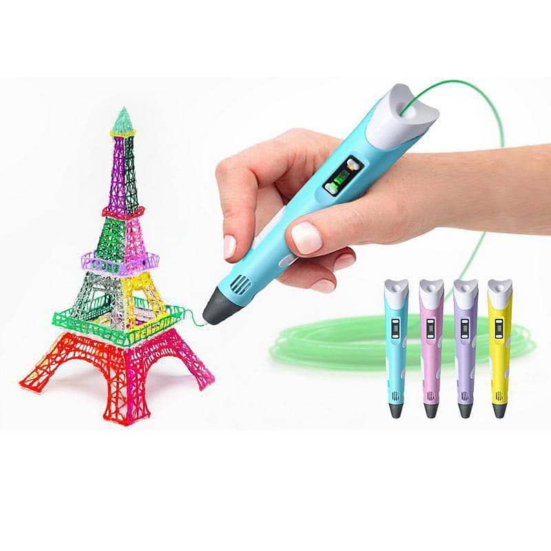 3D Pen Drawing pen for Kids With PLA/ABS Filament 1.75mm Birthday Gift 3