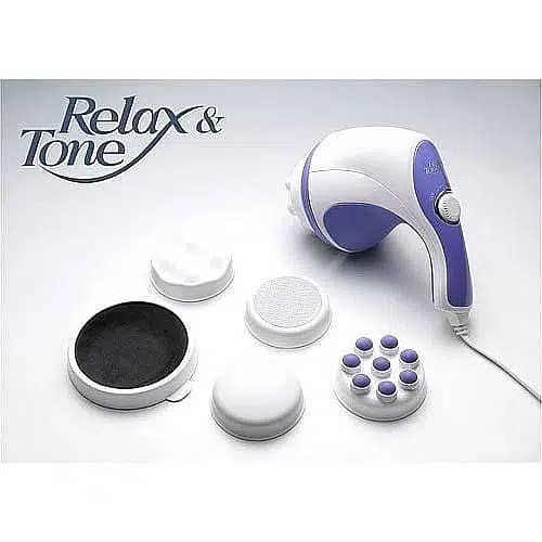 Relax & Spin Tone Full Body Massager 0