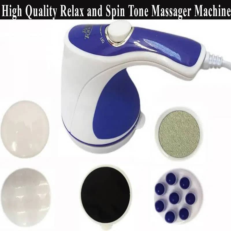 Relax & Spin Tone Full Body Massager 2