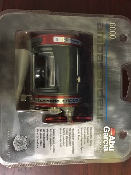 Abu Garcia Ambassadeur 6000 Fishing Reel Professional 0