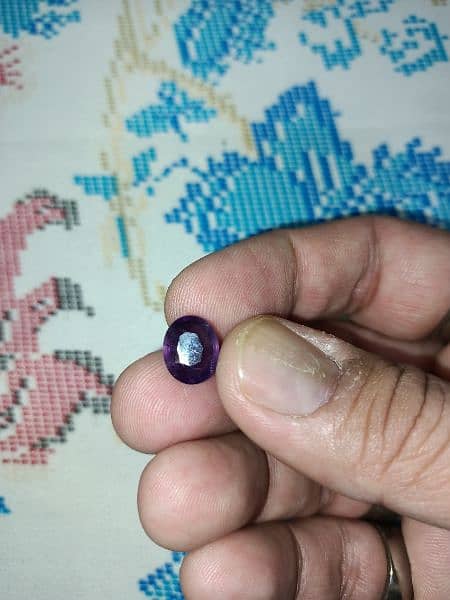 AMETHYST CRYSTAL REAL GEM STONE WITH LABORATORY CERTIFICATE 7