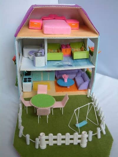wood doll house for kids 5
