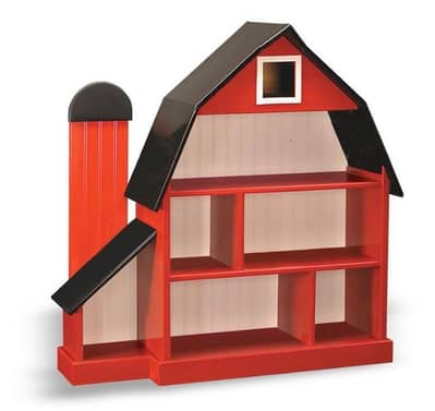 wood doll house for kids 6