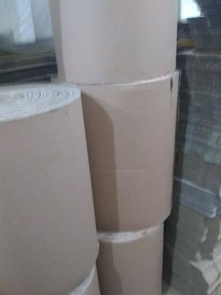 corrugated furniture packing roll, cartons, stretch roll 1