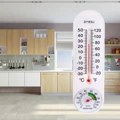 Wall Hanging Thermometer Hygrometer Indoor Outdoor Home Garden Meter