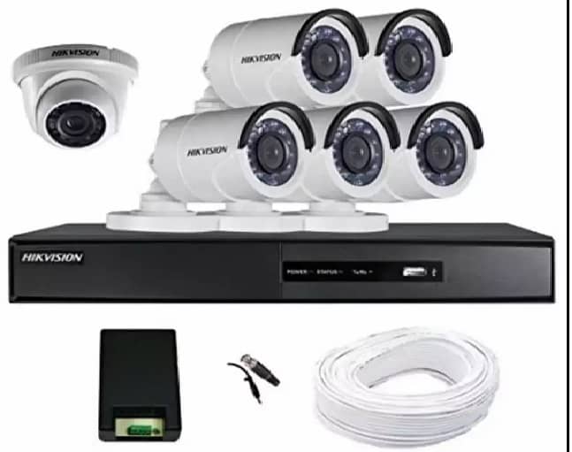 2 mp 4 cctv cameras with Fitting 8