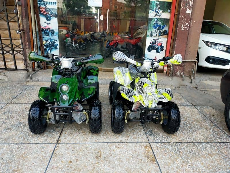 Suitable for 5 To 12 years Atv Quad 4 Wheels Bike Deliver In All Pak 5