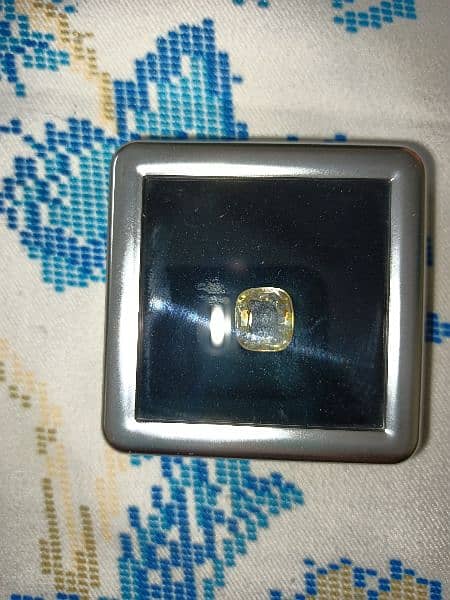 PUHKRAJ YELLOW SAPPHIRE 100% Natural 2