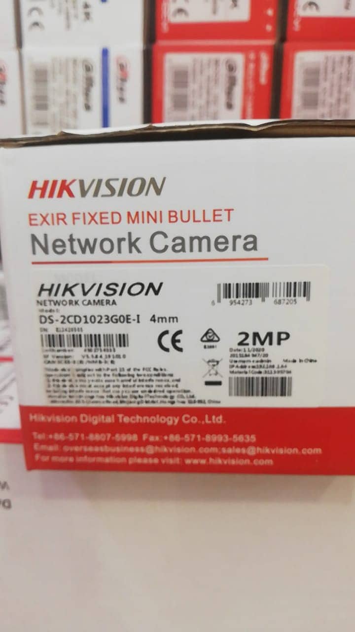 Hikvision CCTV / IP-Cameras, 1MP to 8 MP Camera Available 1