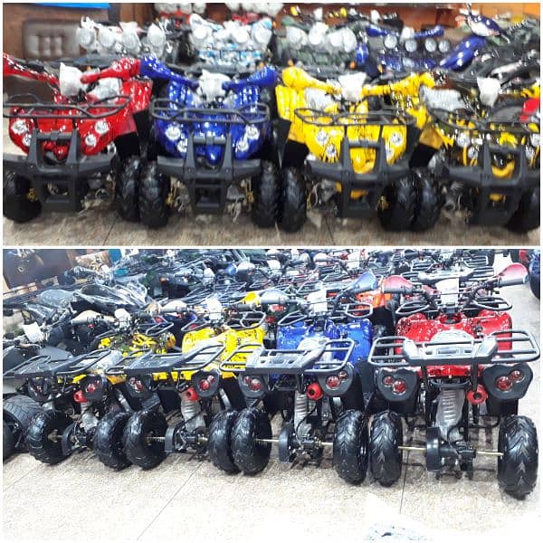 Latest version of 2023 brand new O meter. Reconditioned ATV Quad bike 6