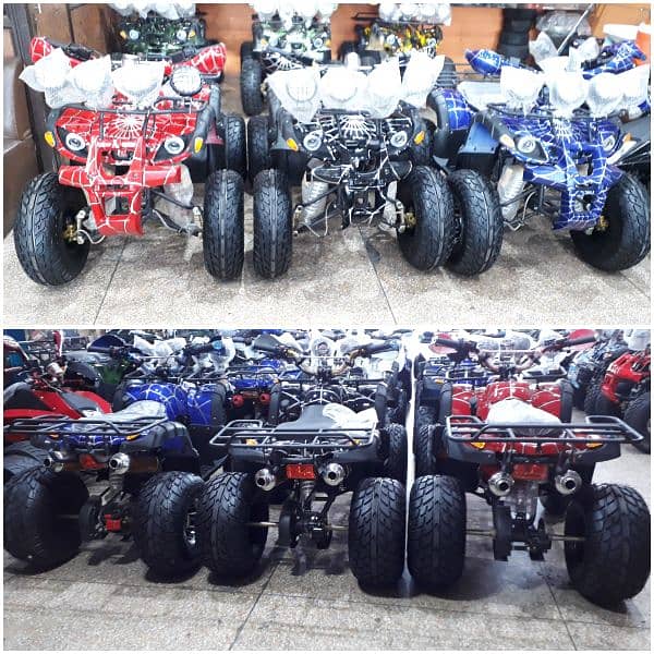 Latest version of 2023 brand new O meter. Reconditioned ATV Quad bike 8